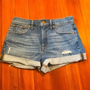 Madewell Jean shorts